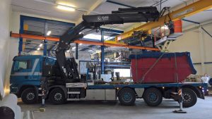 Montage bovenloopkraan